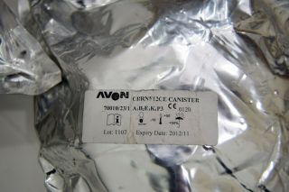 British Army SAS Avon CBRN Filter for S10 FM12 Old Stock Foil Packed 40MM UK 3