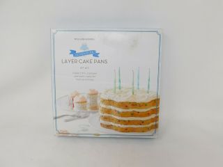 Williams Sonoma Celebration Layer Cake Pans Set Of 2 Nordic Ware