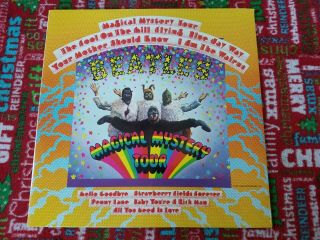 The Beatles Lp Record Magical Mystery Tour Capitol No Barcode
