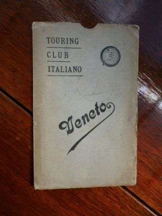 Touring Club Italiano Veneto 1899 Italy Cycling Map