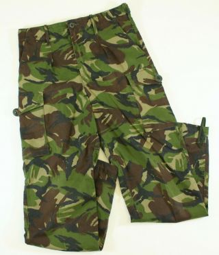 British Army Woodland Dpm Camo Trousers Pants 75/84/100 Uk Para Sas Sbs