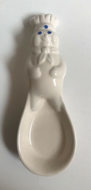 2003 Pillsbury Doughboy Ceramic Spoon Rest By Benjamin & Medwin Inc Co