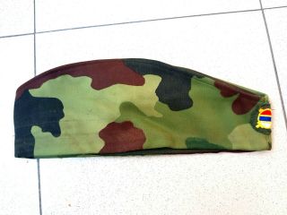 Bosnian serb army m93 camouflage pattern cap war berret titovka serbia bosnia 2