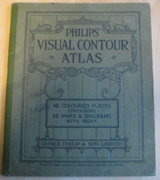 Vintage Philips’ Visual Contour Atlas