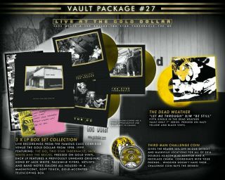 Third Man Records Vault 27 Jack White The Bricks Rare Oop Vinyl Stripes