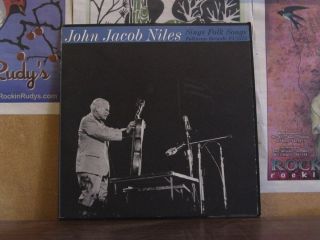 John Jacob Niles,  Sings Folk Songs - Folkways Lp Fa2373