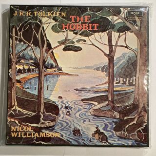 Jrr Tolkien “the Hobbit” — Nicol Williamson (1974) Argo Records 4 X Vinyl Set