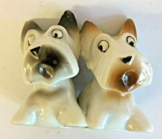 Vintage Scottie Dogs Salt &pepper Shakers (r - 2)