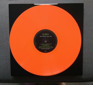 Queen You Don’t Fool Me Very Rare Uk Orange Vinyl Promo 12” 12rdj6446 Unplayed