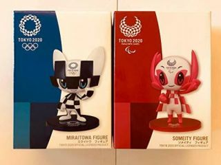 Tokyo 2020 Olympic Mascot Miraitowa Someiti All Two Figures