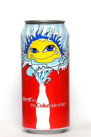2007 Coca Cola Can From South Africa,  Brrr On The Coke Side Of Life (440ml)