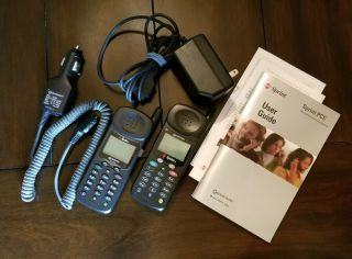Qualcomm Sprint Qcp - 2760 Dual Band Cdma Cell Mobile Phone W/accessories,
