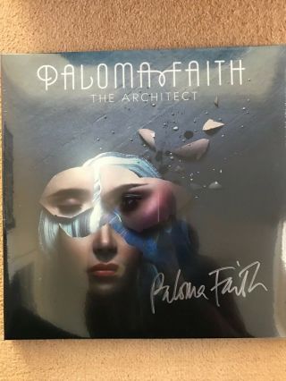Paloma Faith - The Architect Signed Vinyl 12 " Lp Autographed