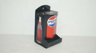 Pepsi Tin Metal Wall Mount Match Box Matchbox Holder - &