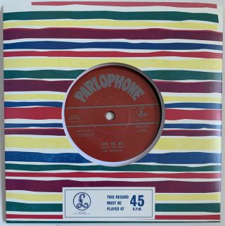 The Beatles Love Me Do 7” Parlophone Uk 50th Anniversary Withdrawn Mis - Press Nm
