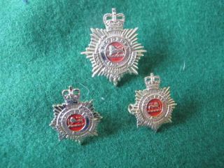 Rhodesia - Rhodesian Army Service Corps Cap & Collar Badges 1965 - 1972