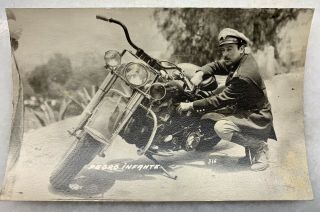 Vintage Promotional Photograph Postcard - Pedro Infante,  Latin Singer/actor