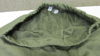 German Army OD Cold Weather Long John Bottom Fleece Lined Thermal Large Unissued 3