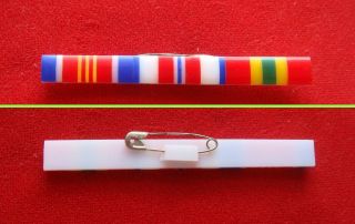 Dprk Kpa Army Korea Korean Uniform Medal Order Ribbon Bar 2