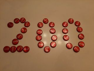 200 Coke Coca - Cola Red Bottle Caps