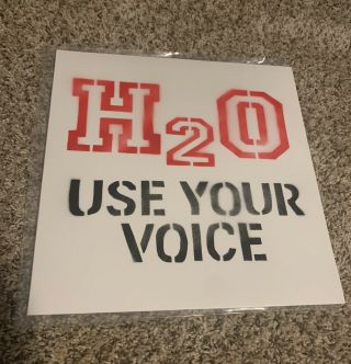 H2o Use Your Voice Test Press Nyhc Madball Agnostic Front Gorilla Biscuits