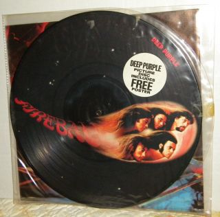 Deep Purple Fireball Picture Disc & Poster,  Machine Head,  Poster For Alok6364