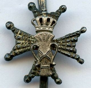 Sweden Royal Order Of Vasa Commander Star Miniature Insignia Grade