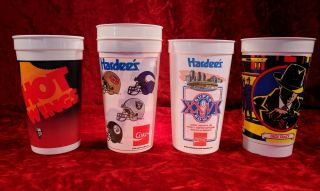 90s Fast - Food Cups Hardee 