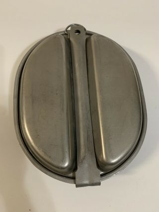 Mess Kit Us Gi Military Issue Camping Gear Dated 1964