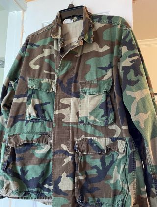 Usgi Army Hot Weather Combat Uniform Shirt Coat Jacket Sz X Large