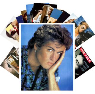 Postcards Pack [24 Cards] George Michael Rock Music Vintage Posters Photo Cc1288