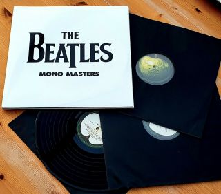 The Beatles Mono Masters 2014 X3 Vinyl Lp Mono 180g Comp Trifold Sleeve Apple Nm