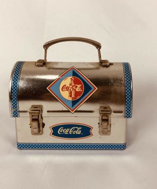 Vintage Collectible Coca Cola Mini Box Blue