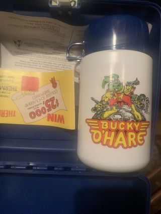 Rare Old Stock Bucky O Hare Lunchbox With Thermos 2