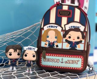 2019 Sdcc Exclusive Loungefly | Stranger Things Scoops Ahoy Back Pack