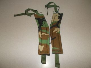 Shoulder Strap Pair Right Left Us Alice Pack Woodland Camouflage Pre Owned