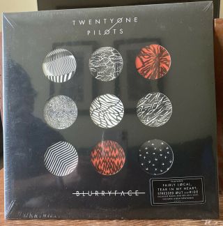 Blurryface By Twenty One Pilots Atlantic Black/red Split.  Vinyl