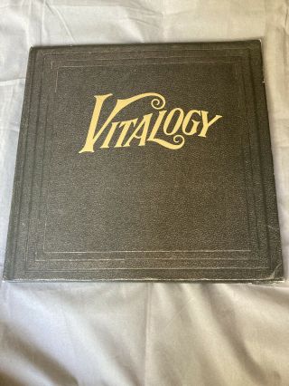 Vitalogy Pearl Jam Lp Vinyl Record 1994 Pressing Eddie Vedder