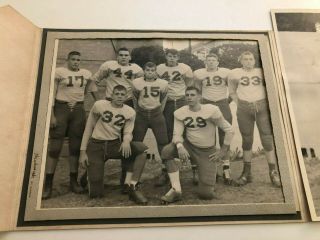 Football Team Photo St.  Albans Charleston West Virginia Antique Vintage 40 50 60