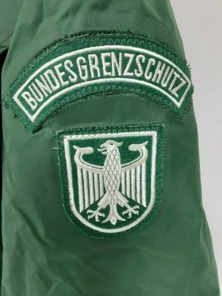 German Border Guard,  Bgs,  Bundesgrenzschutz,  Coat Rain Slicker Size 50
