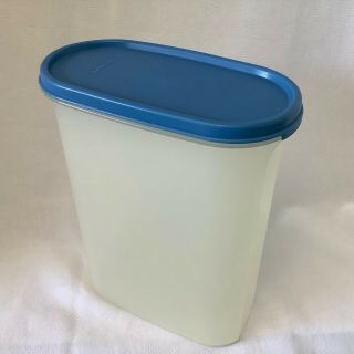 Tupperware Modular Mates 9 3/4 Cup Sheer Storage Container1614 Blue Seal 1616
