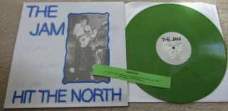 The Jam - Hit The North Green Vinyl Lp Paul Weller Unplayed Uk