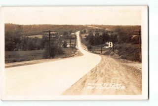 Somerfield Pennsylvania Pa Vintage Rppc Real Photo National Highway Us 40