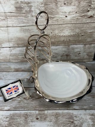 Queen Anne Table Ware Toast Rack Jam Server Shell Dish