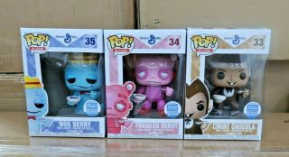 Pop Ad Icons Count Chocula 33,  Franken Berry 34 And Boo Berry 35 Funko