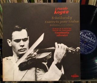 Tchaikovsky Violin Concerto Leonid Kogan Silvestri Columbia Fcx 842 1960 Ed1 Nm