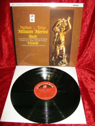 1964 Uk Nm,  Looks Unplayed Sax 2579 Stereo Reissue Milstein,  Morini Bach,  Vival