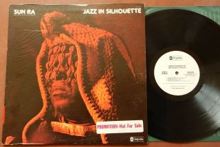Sun Ra Jazz In Silhouette Ex Wlp Abc Impulse Asd - 9265 Lp Promo Progressive Jazz