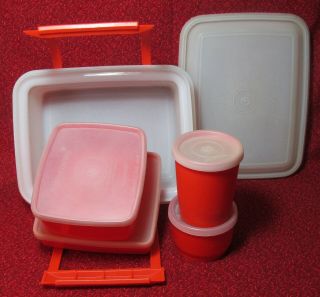 Tupperware 11 Piece Pack N Carry Lunch Box
