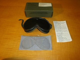 Stemaco Goggles Sun Wind & Dust Military Nsn 8465 - 01 - 328 - 8268 $12